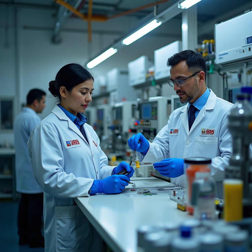 Laboratorio de calidad YPF
