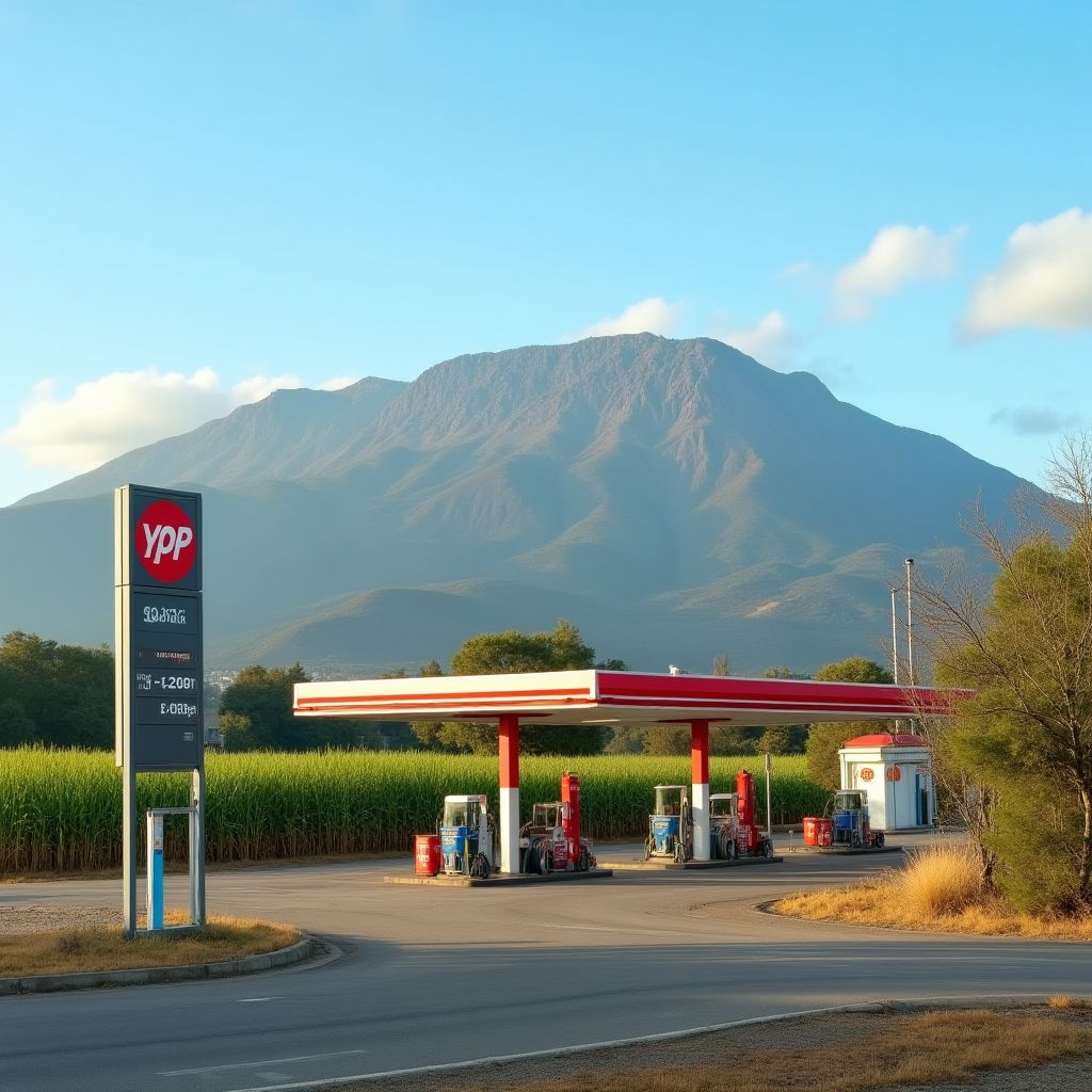 Estación YPF en Tucumán